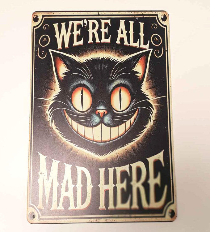 Bilde av We're all mad here